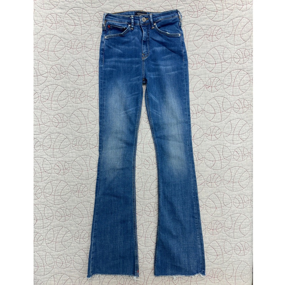 Scotch & Soda Jeans Blue High Rise The Charm Flare / Women's 25/32